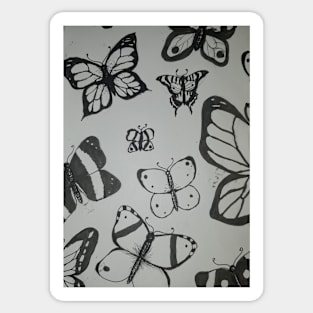 Ink butterflies Sticker